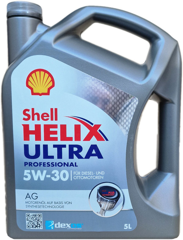 Motoröl Shell 5W-30 Helix Ultra Professional AG (5 Liter)