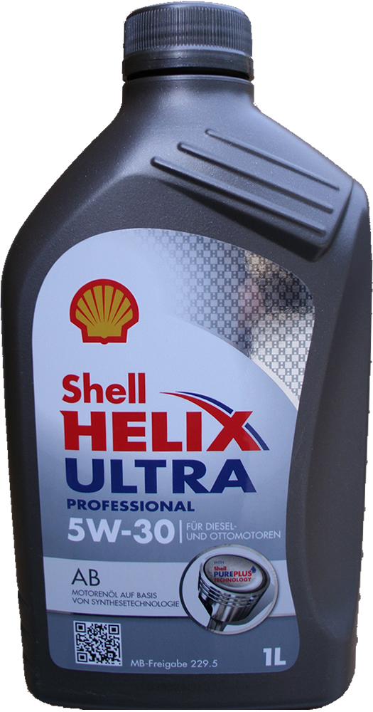 Motoröl Shell 5W-30 Helix Ultra Professional AB (1 Liter)