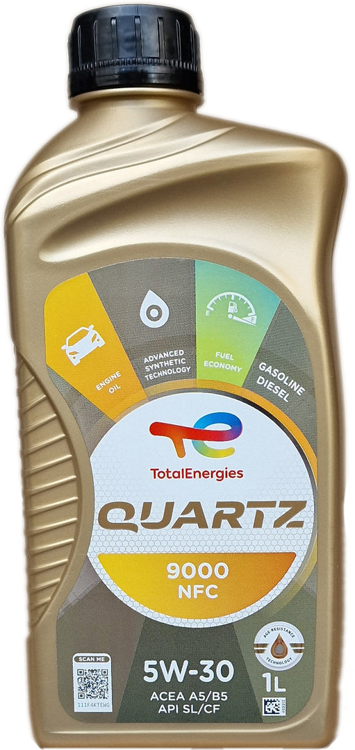 Motoröl Total Quartz 5W-30 9000 Future NFC (1 Liter)