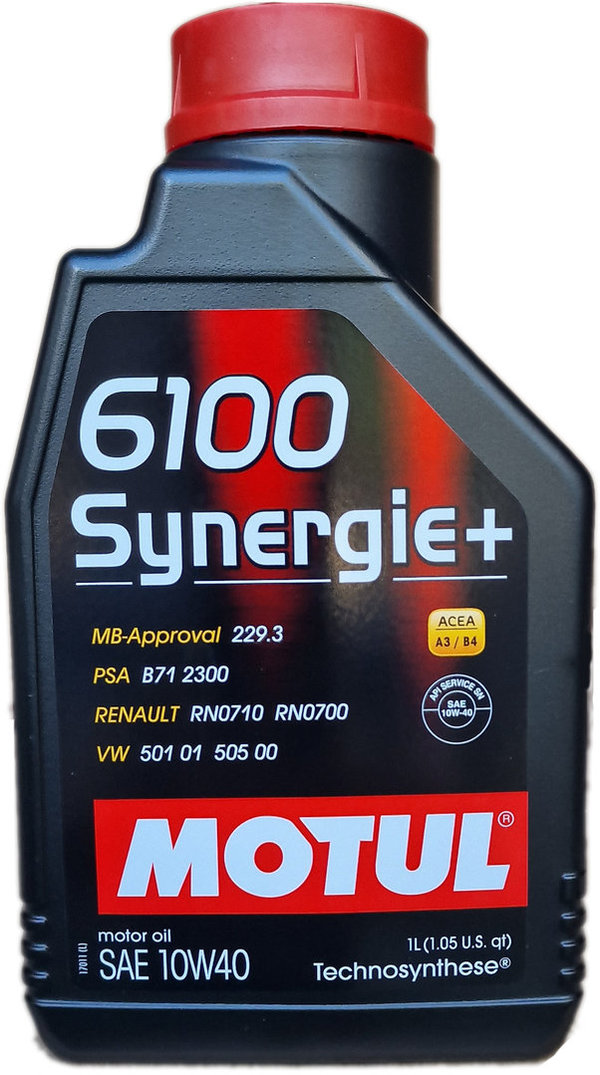 Motoröl Motul 10W-40 6100 Synergie+ (1 Liter)