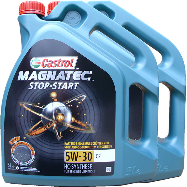 Motoröl Castrol MAGNATEC STOP-START 5W-30 C2 (2 X 5Liter)