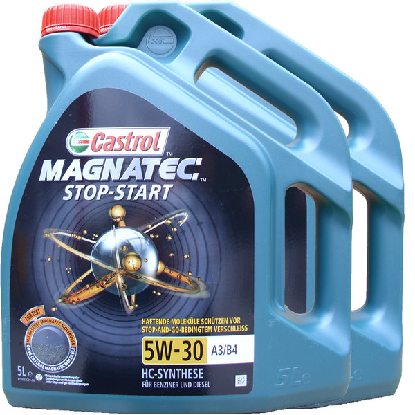 Motoröl Castrol Magnatec STOP-START 5W-30 A3/B4 (2 X 5Liter)
