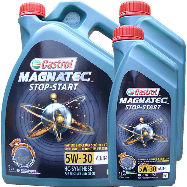 Motoröl Castrol Magnatec STOP-START 5W-30 A3/B4 (5L + 2L)