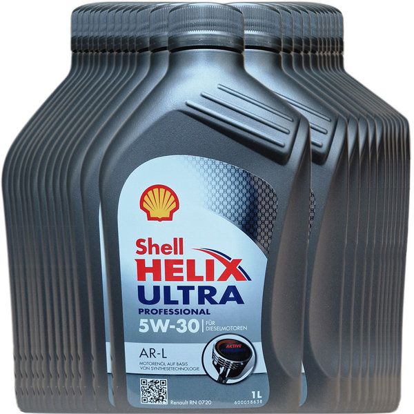 Motoröl Shell 5W-30 Helix Ultra Professional AR-L (24 X 1Liter)