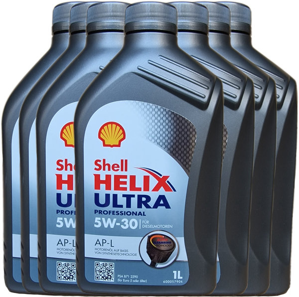 Motoröl Shell 5W-30 Helix Ultra Professional AP-L (7 X 1Liter)