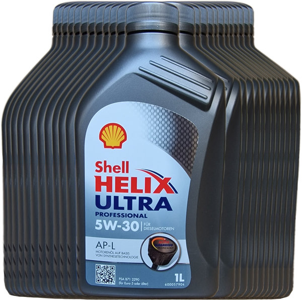 Motoröl Shell 5W-30 Helix Ultra Professional AP-L (24 X 1Liter)
