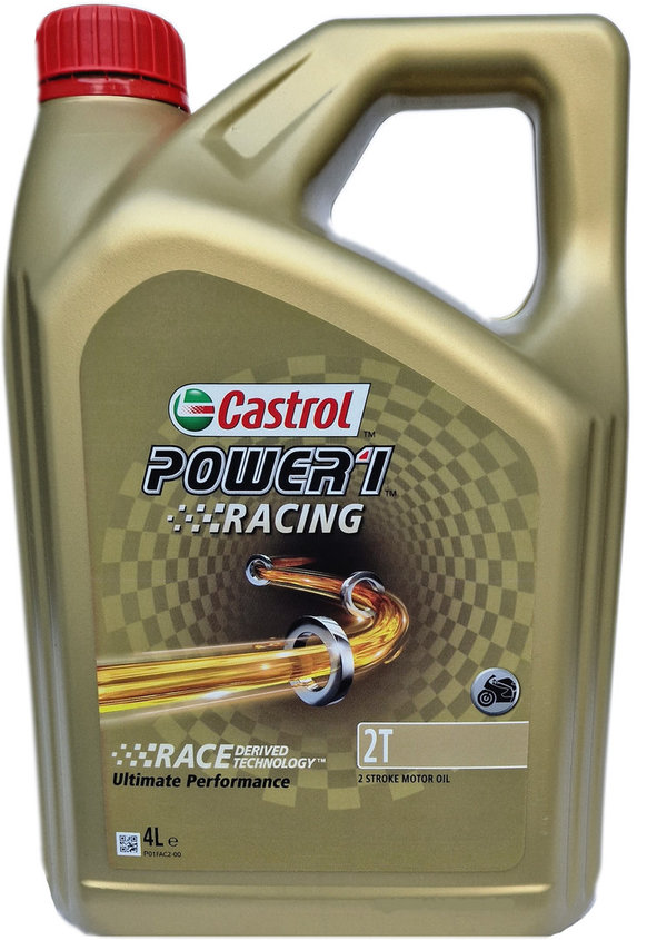 Motorradöl Castrol 2T Power1 Racing (4 Liter)