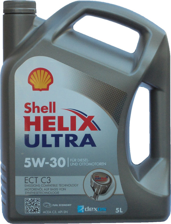 Motoröl Shell 5W-30 Helix Ultra ECT C3 (5 Liter)