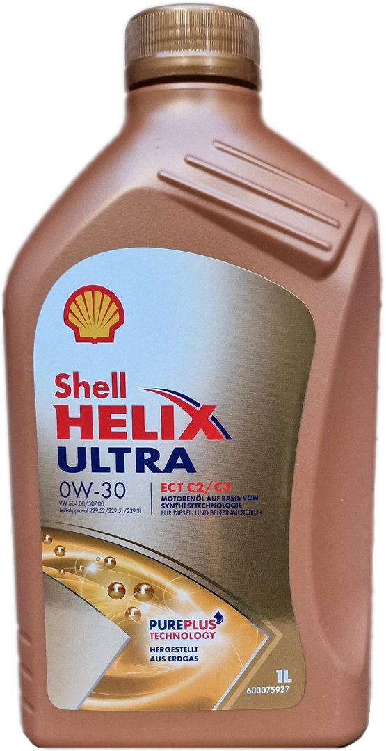 Motoröl Shell 0W-30 Helix Ultra ECT C2/C3 (1 Liter)