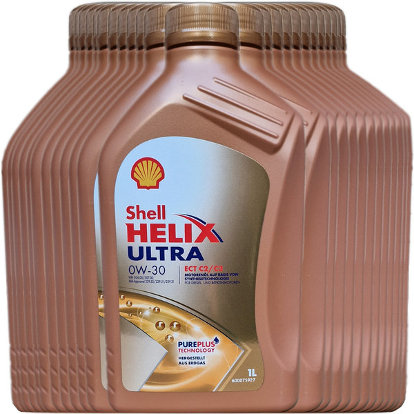 Motoröl Shell 0W-30 Helix Ultra ECT C2/C3 (24X1L)