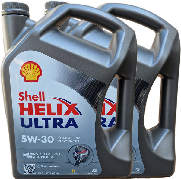 Motoröl Shell 5W-30 Helix Ultra (2X5L)